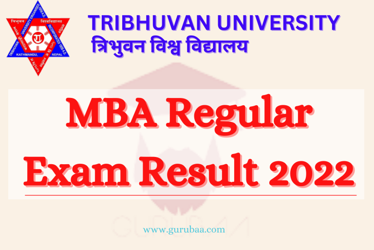 Tribhuvan University MBA Exam Result 2022 Announcement