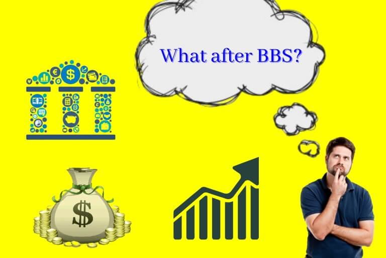What after BBS? Career options infographics.