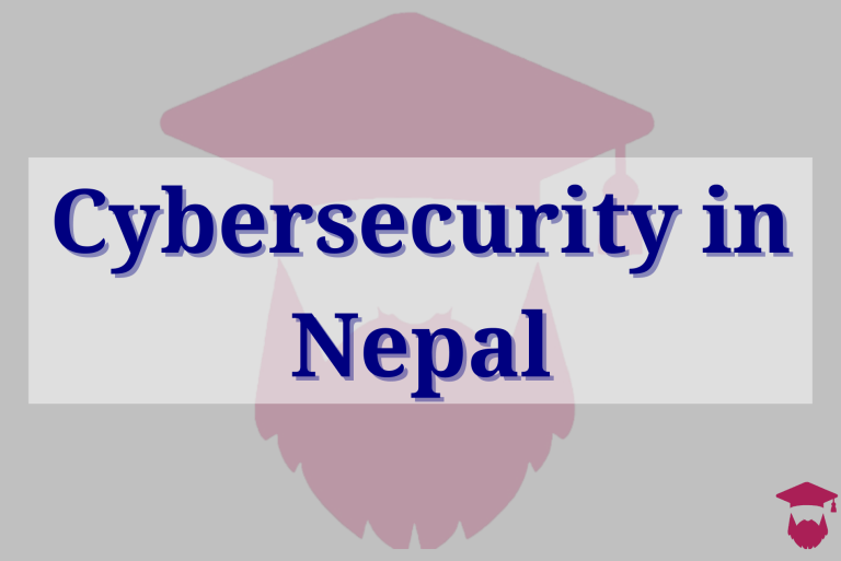 Cybersecurity education in Nepal graphics.