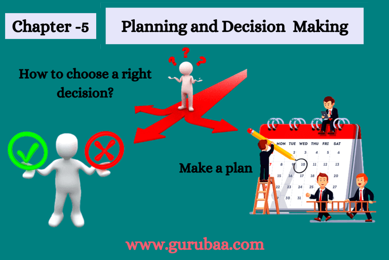 Planning and decision making concept illustration.