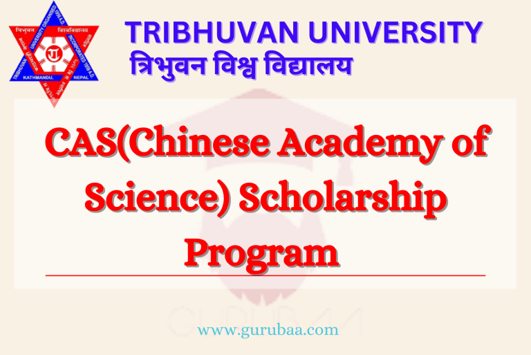 CAS Scholarship Program at Tribhuvan University Banner