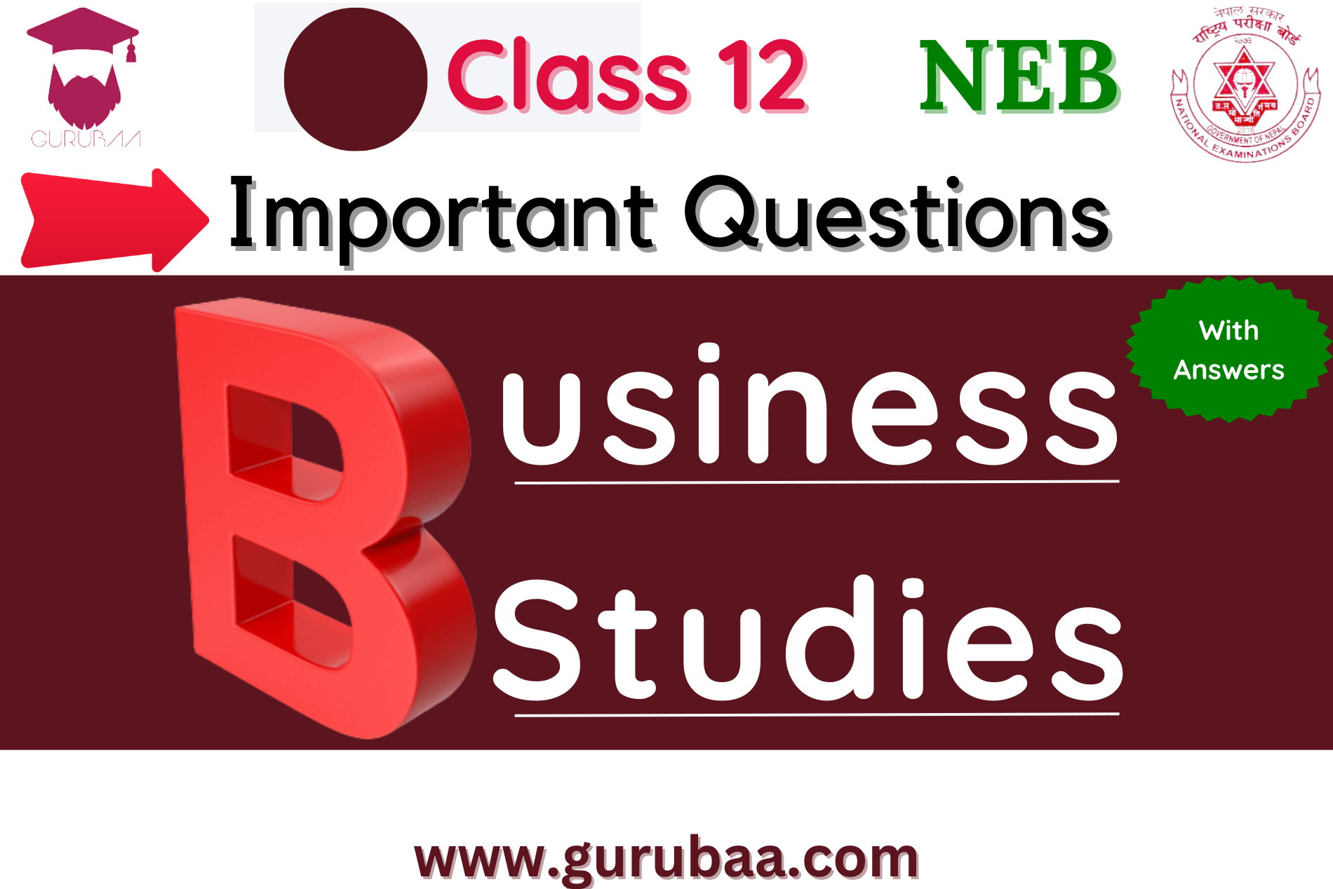 Class 12 Business Studies notes (1) Class 12 Business Studies Important Questions with Answers