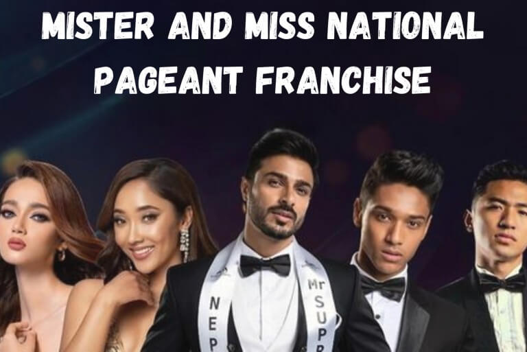 Pageant participants at Mister and Miss National.