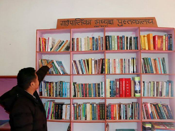 Municipality Head of Tamankhola Initiates 'गाउँपालिका अध्यक्ष पुस्तकालय' in Local Schools, Aiming to Revive Reading Culture 1 Joklal Budha