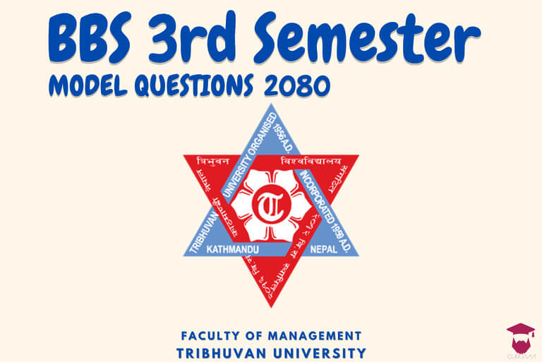 BBS 3rd Semester Model Questions 2080, Tribhuvan University