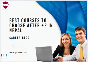 Best courses after high school in Nepal - Career blog duo with laptop.
