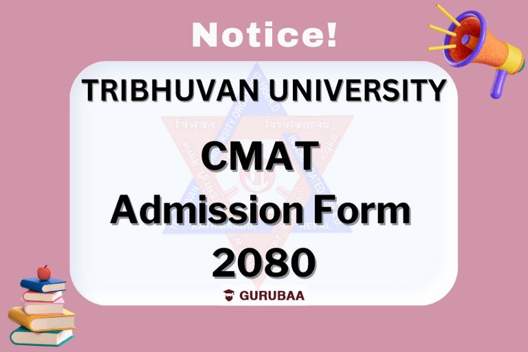 Tribhuvan University CMAT Admission Form Notice 2080