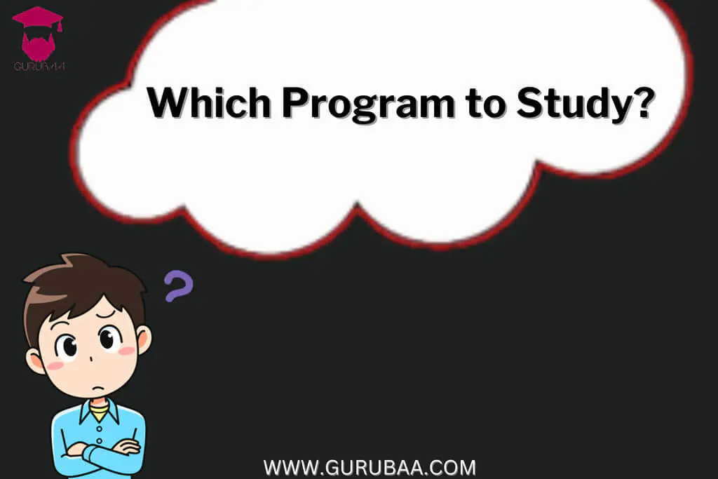 Which Program to Study 1
