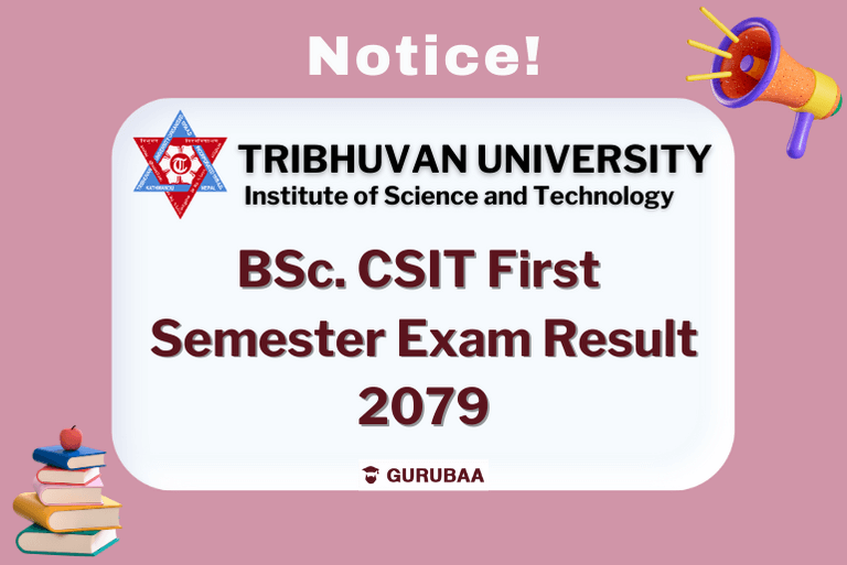 BSc. CSIT First Semester Exam Result 2079 Notice