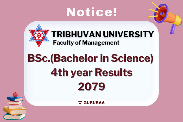 Tribhuvan University BSc 4th Year Results Notice 2079