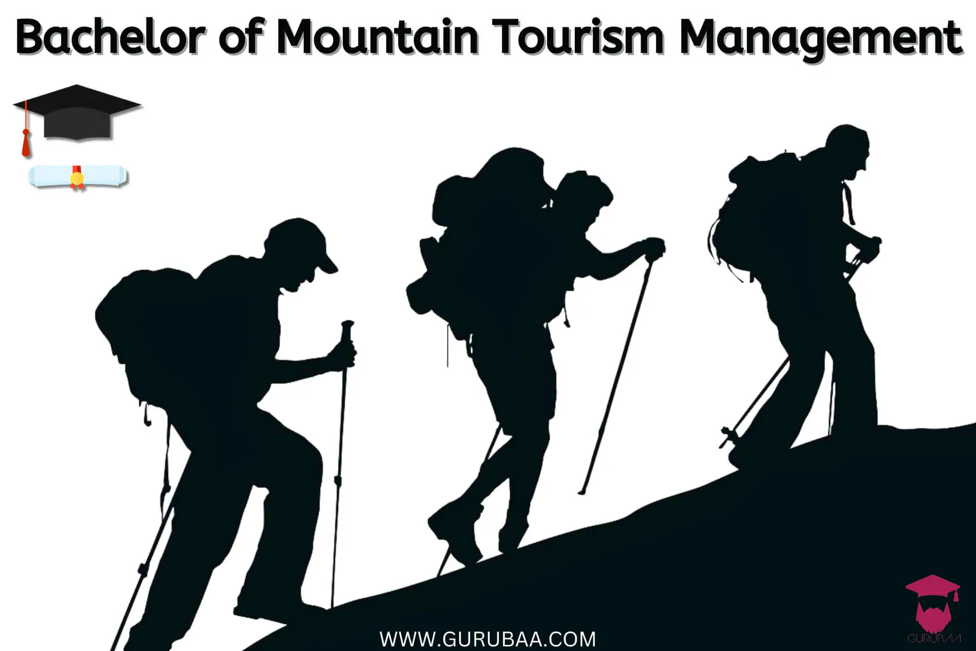 Mountain Tourism Management Degree Program Illustration