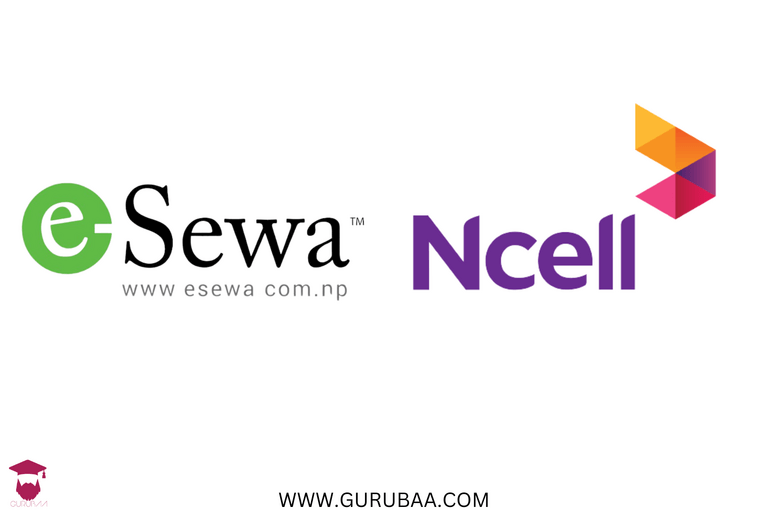eSewa and Ncell logos side by side.