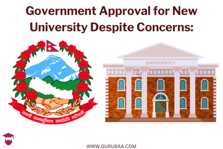 Government approval for new university amidst concerns.