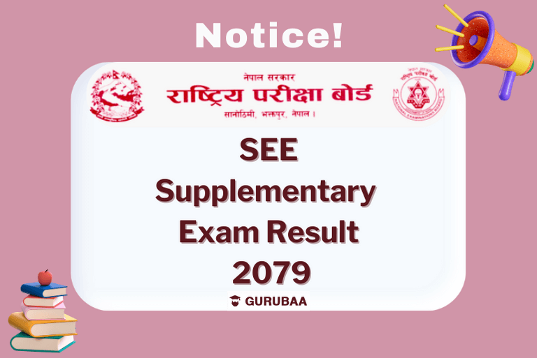 Notice: SEE Supplementary Exam Result 2079 Announcement