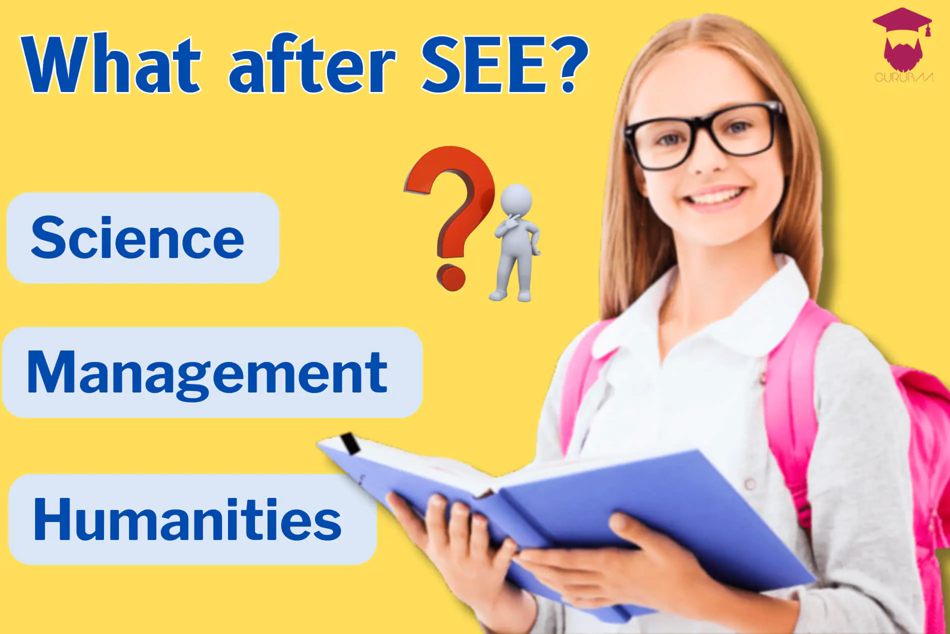 What-after-SEE-1 Student deciding career path after SEE: Science, Management, Humanities