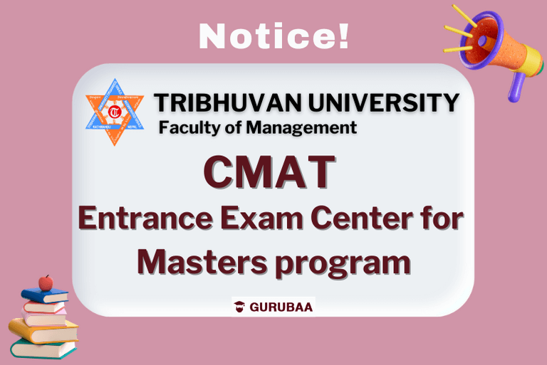 Tribhuvan University CMAT Masters Exam Center Notice