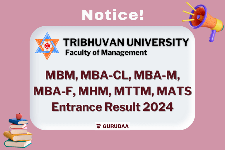 Tribhuvan University Entrance Result 2024 Notice.