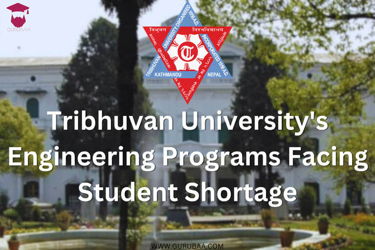 Tribhuvan University engineering programs student shortage news.