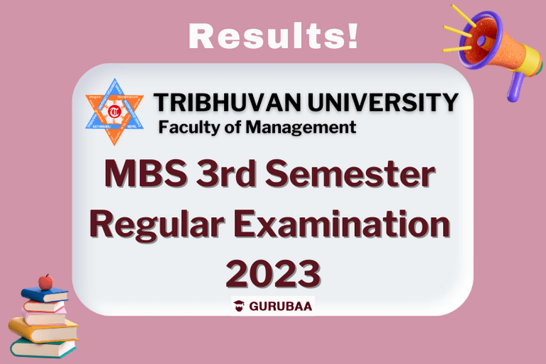 Tribhuvan University MBS 3rd Semester Results 2023 Announcement