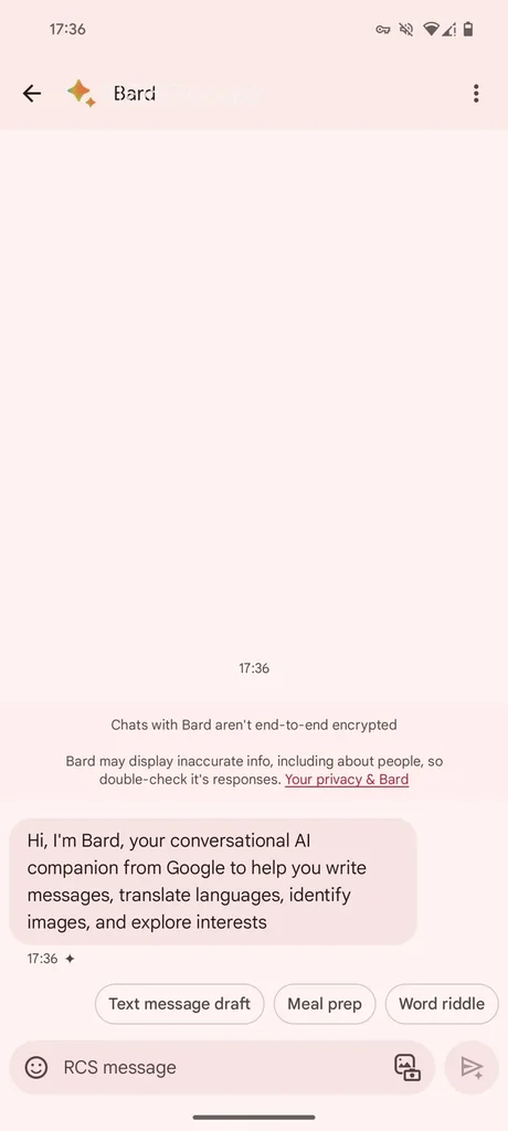 google messages bard insight 2