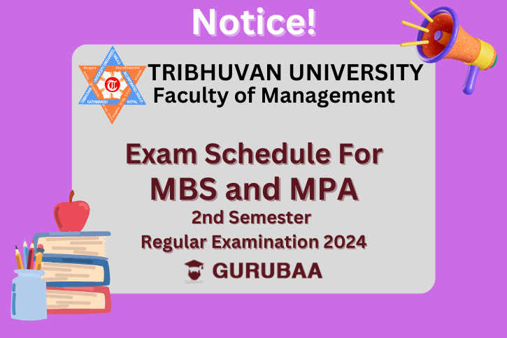 MBS_andMPA_2024_exam_schedule MBS and MPA examination schedule for 2024 for gurubaa notice