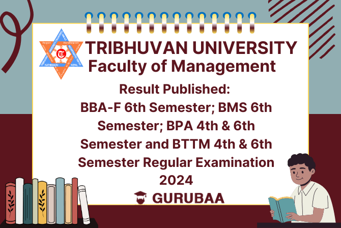 Cover picture for a notice announcing the results of different bachelors degree