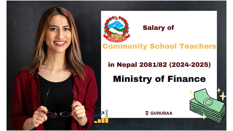 Nepal teacher salary info 2024-2025, Ministry of Finance update.