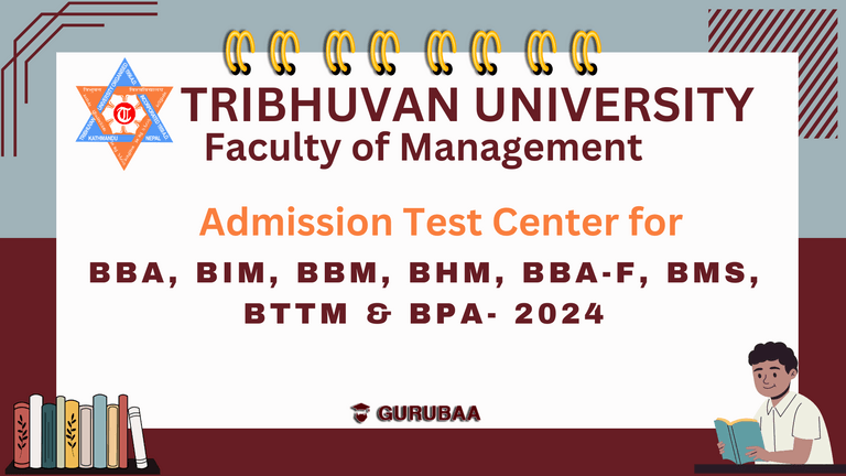 Tribhuvan University Management Faculty Admissions 2024 Test Center Notice