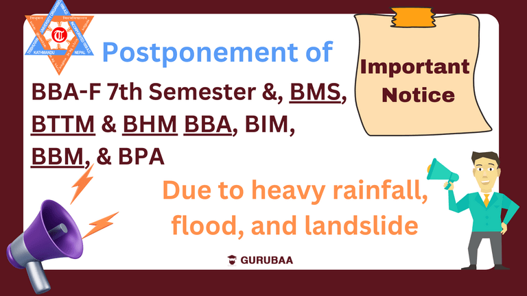 Postponement announcement