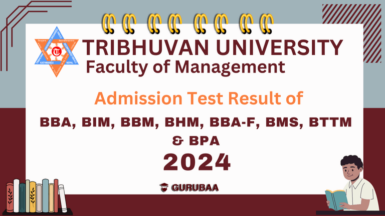Tribhuvan University Management Results 2024 Announcement.