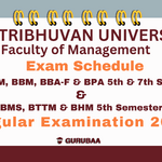 Exam Schedule
