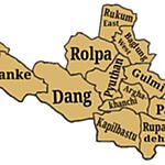 map of lumbini province