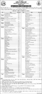 NEB Class 12 Annual Examination Routine – 2083 - Gurubaa Learn